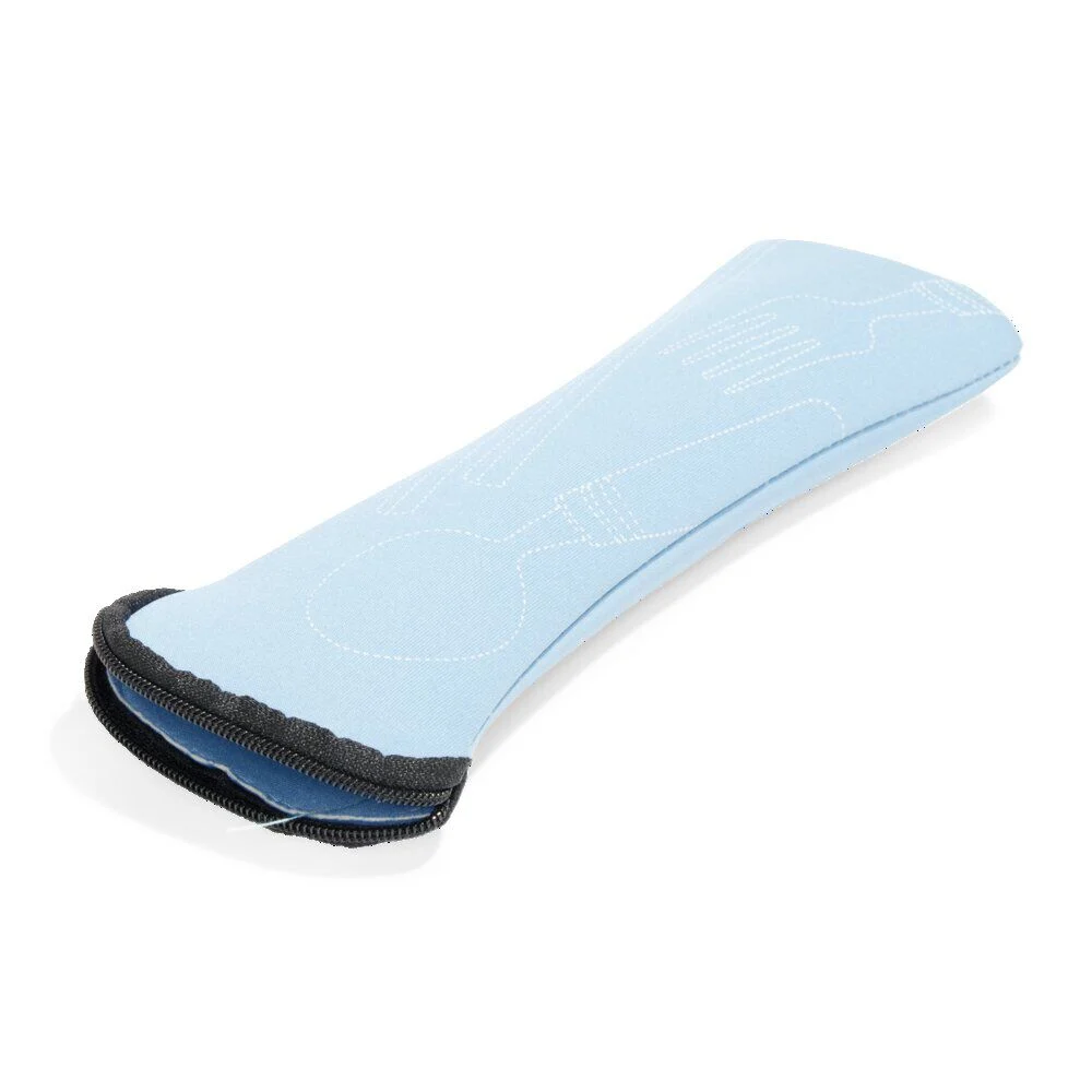 Trousse couverts néoprène bleu L20cm