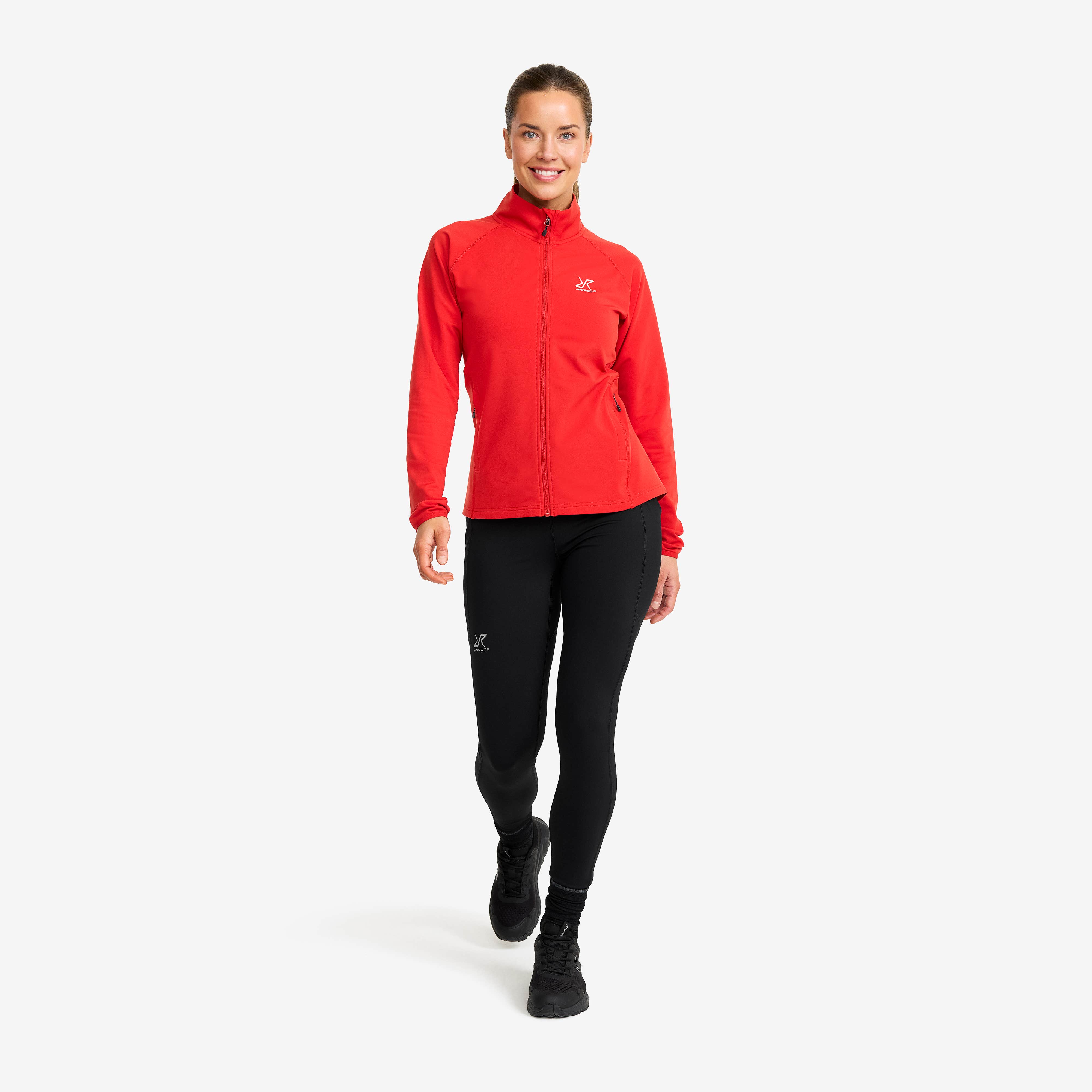 Evolution Light Stretch Fleece Dame Lava Falls