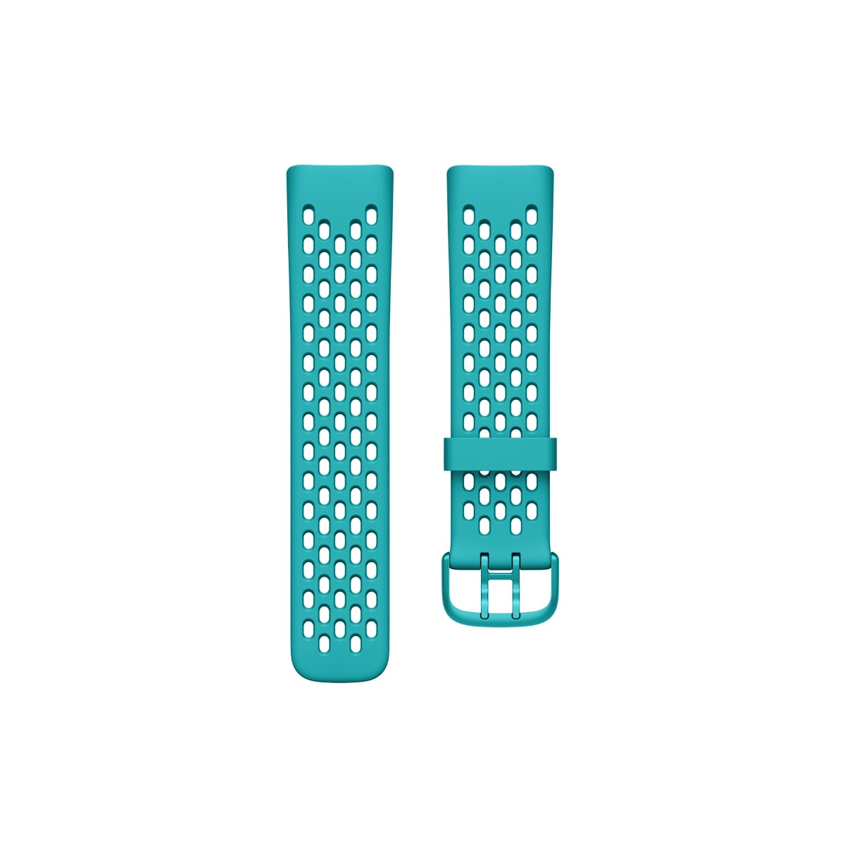 Reimer til Fitbit Charge 5 i silikon 3-pakning turkis / korall / hvit