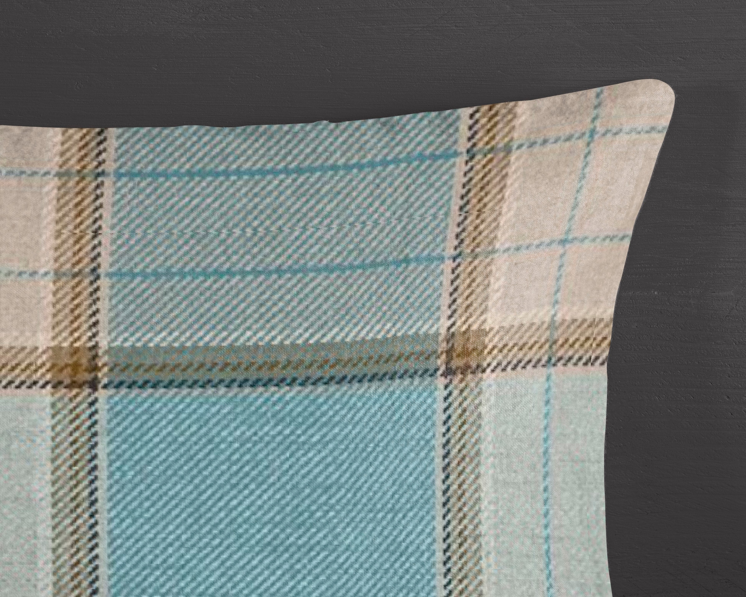 good morning Wendebettwäsche »Jaccos« 2 Stk. tlg. Biber, 135x200, Winter, Warm, Reissverschluss, Wendeoptik, Karo