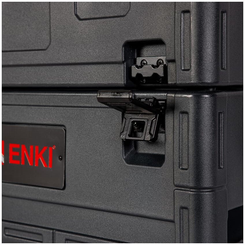 ENKI X-2 Electric Guitar Case reiskoffer voor twee elektrische gitaren