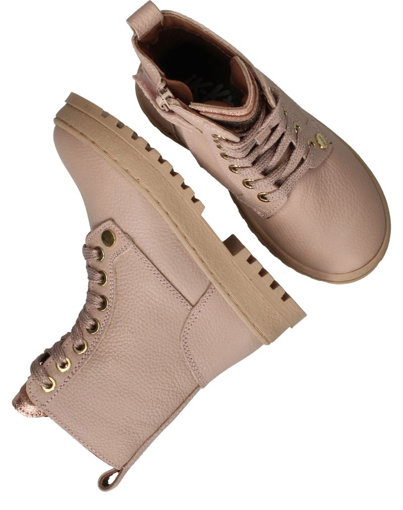 IK-KE Veterboots Roze Meisjes