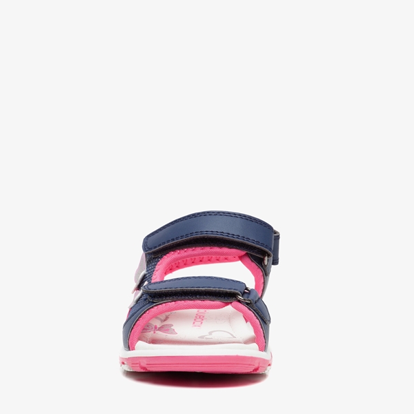 Blue Box meisjes sandalen met vlinder blauw