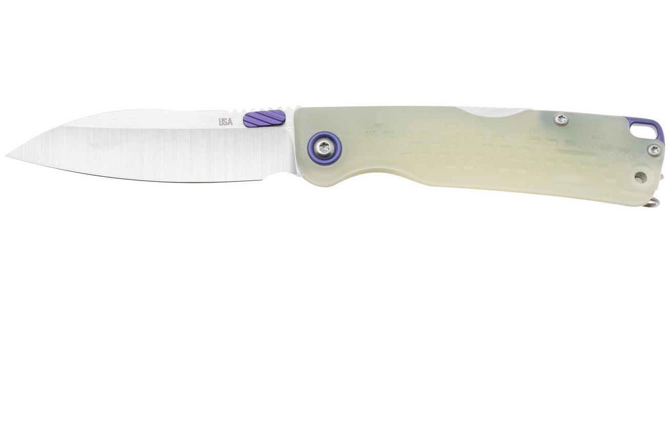KA-BAR State & Union F01 SUF01JG, Satin S35VN, Jade G10, Purple Aluminum Hardware zakmes