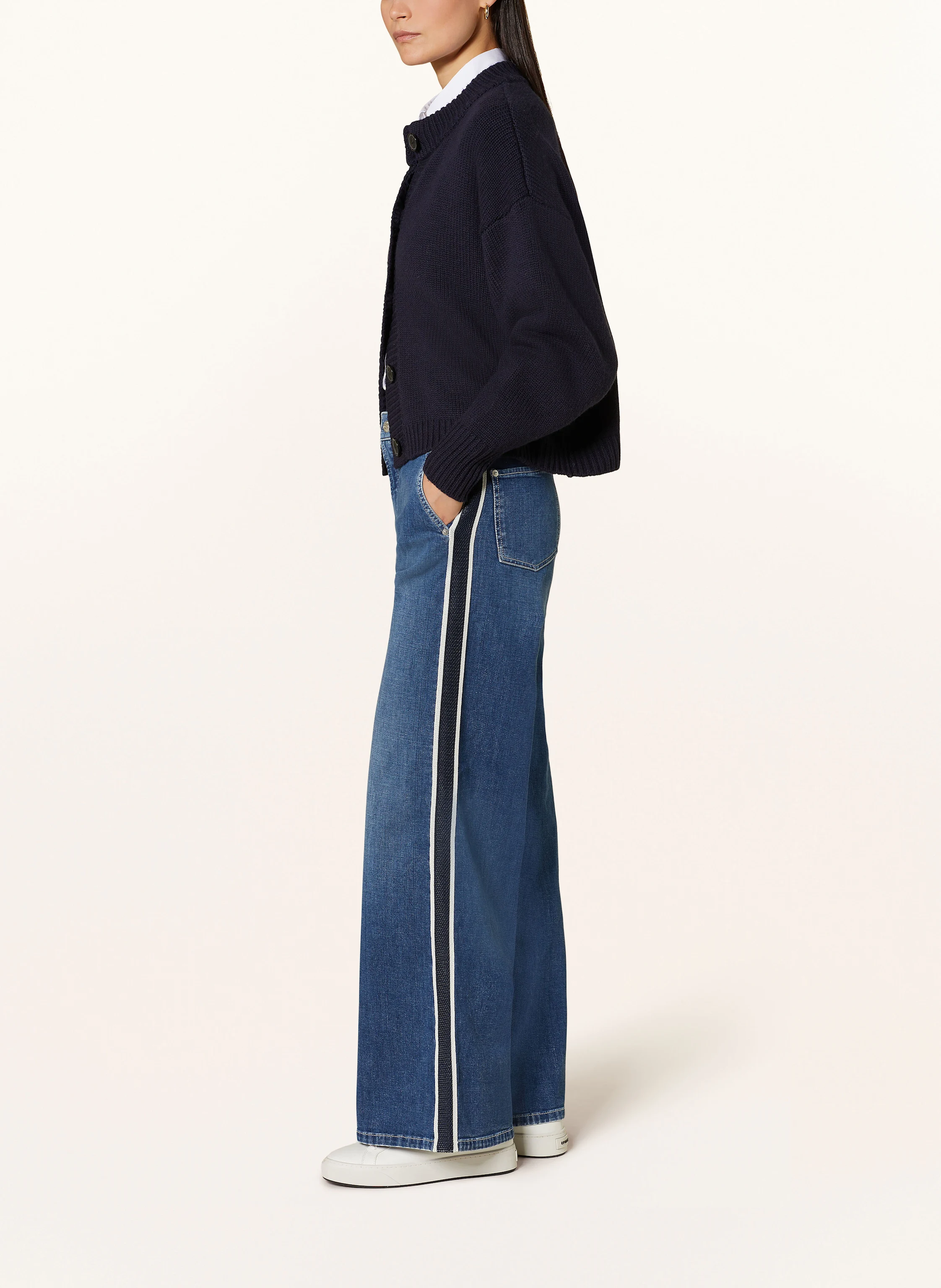 CAMBIO Flared Jeans ALEK mit Galonstreifen