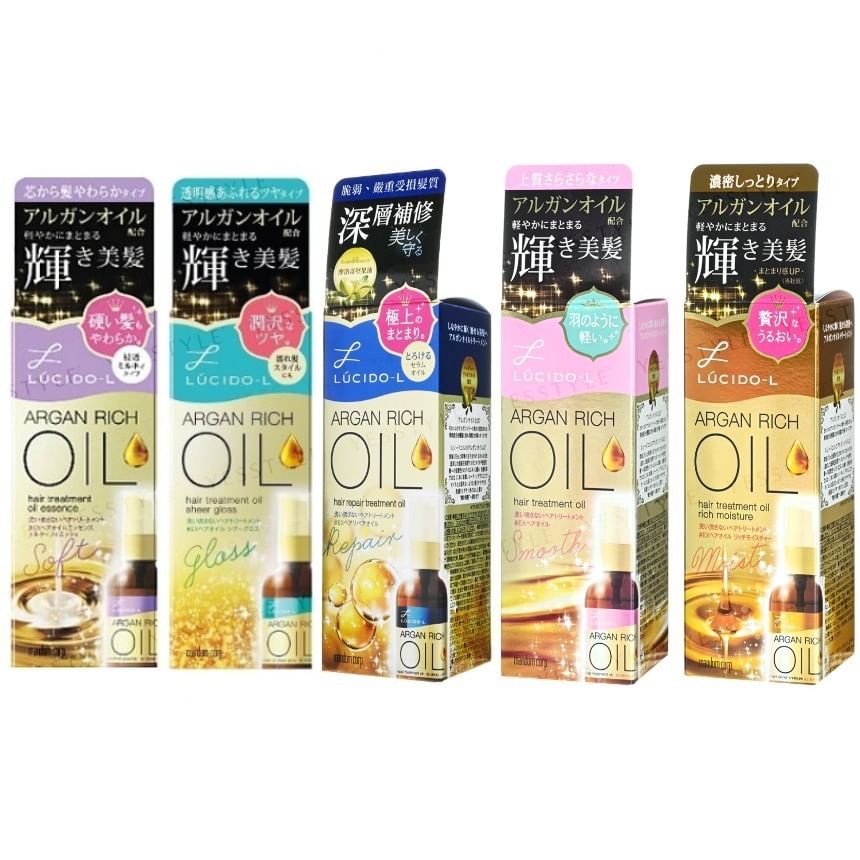 Mandom - Lucido-L Argan Rich Hair Treatment Oil Rijk vocht