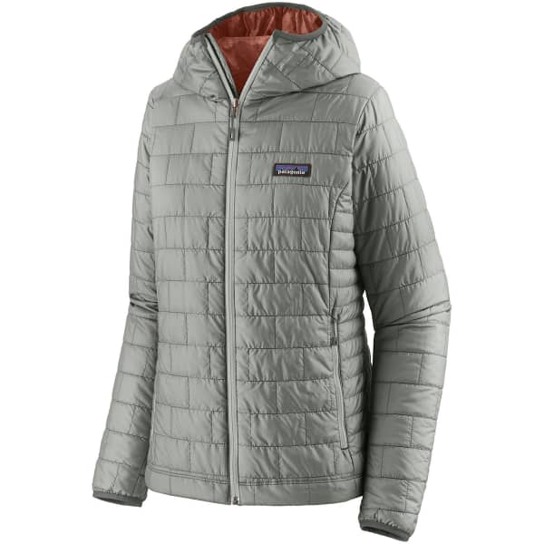Doudoune randonnée PATAGONIA W'S NANO PUFF HOODY SLEET GREEN