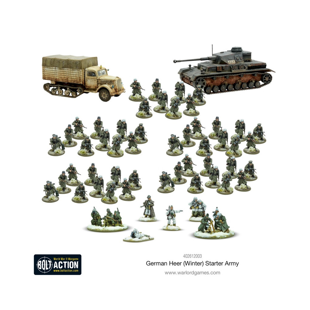 Bolt Action - German Heer Winter Starter Army