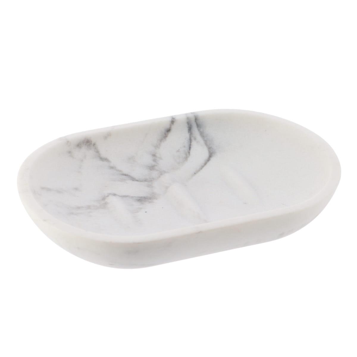 PORTE SAVON POLYRESINE MARBRE