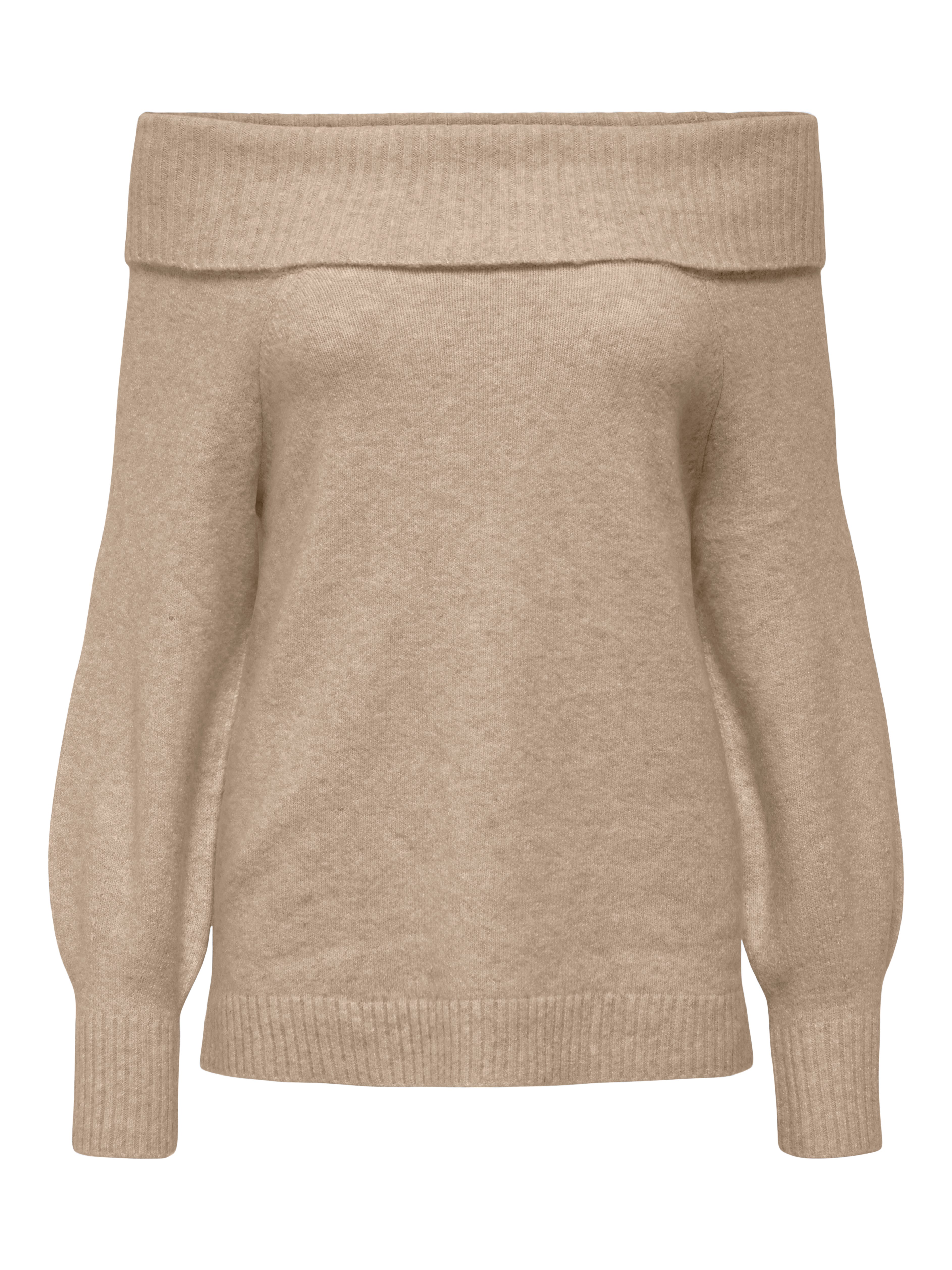 ONLJEANETT Strickpullover Humus