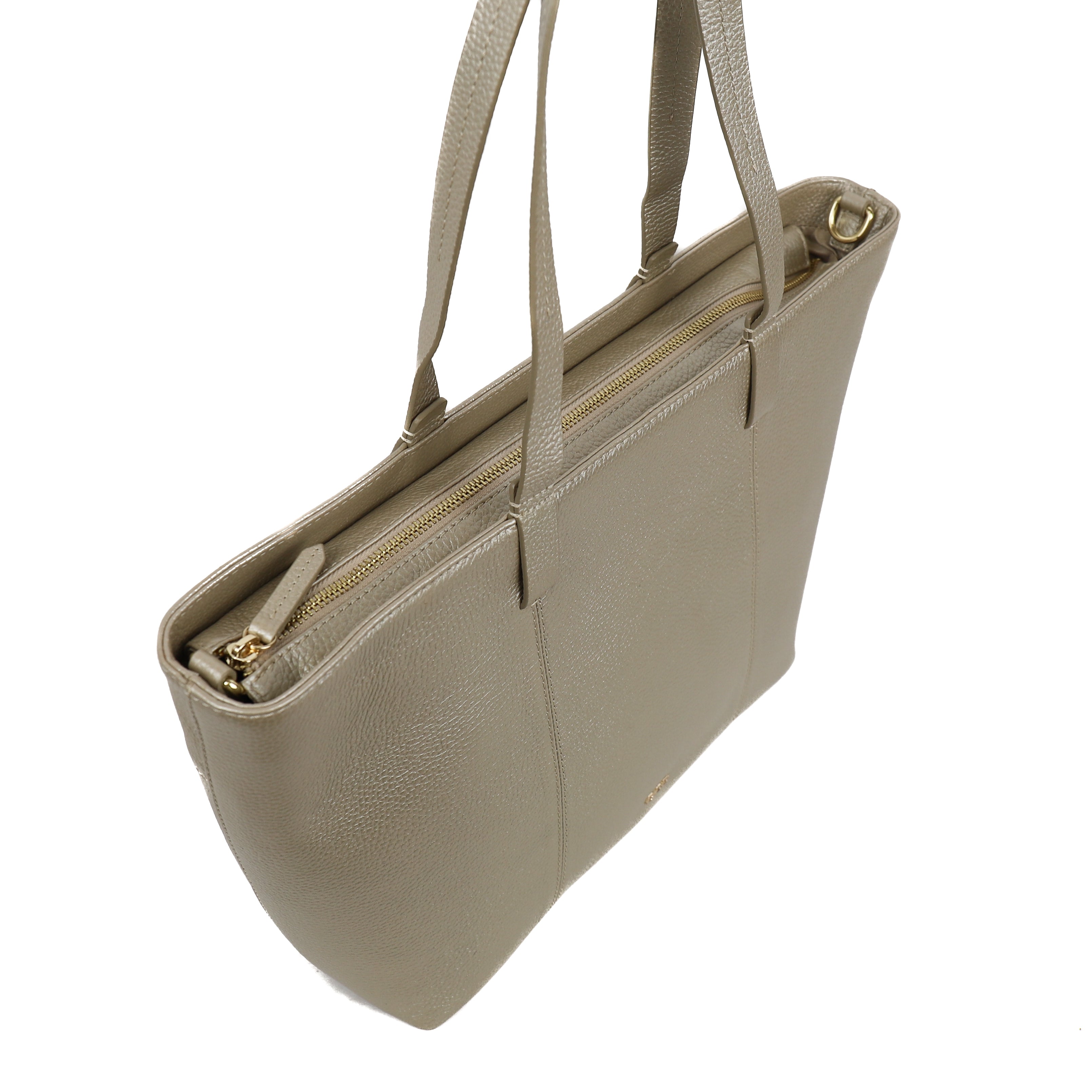 Grote shopper 'Maya' Metallic Gold Metallic Gold