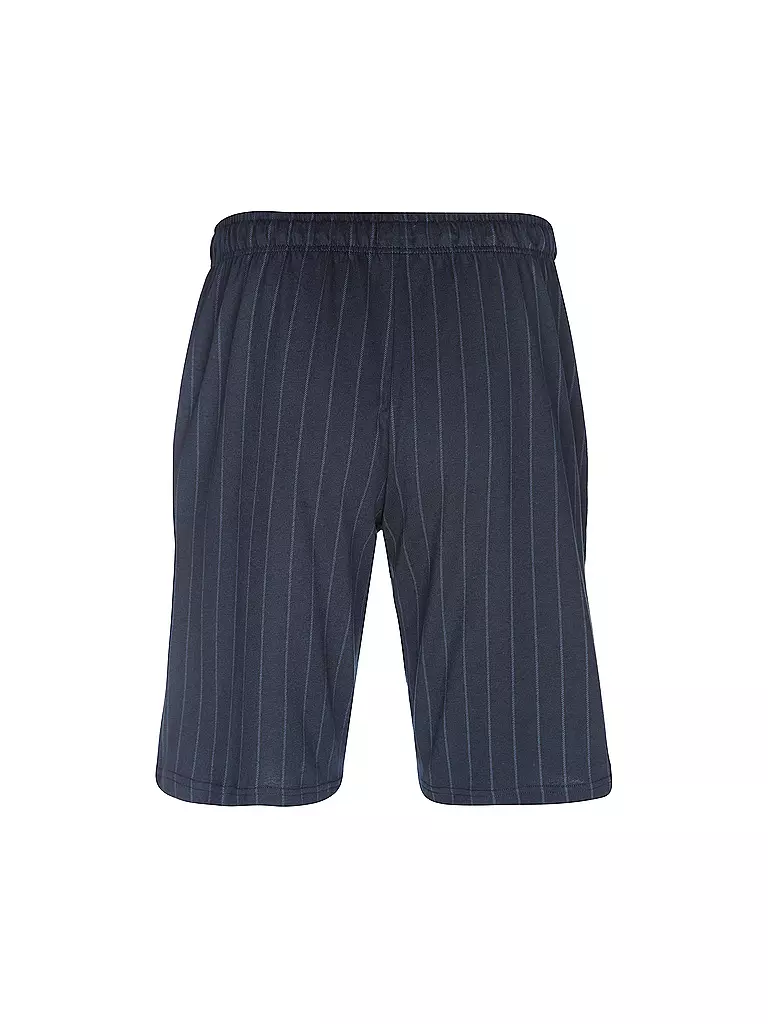 SCHIESSER Pyjama Shorts MIX + RELAX blau