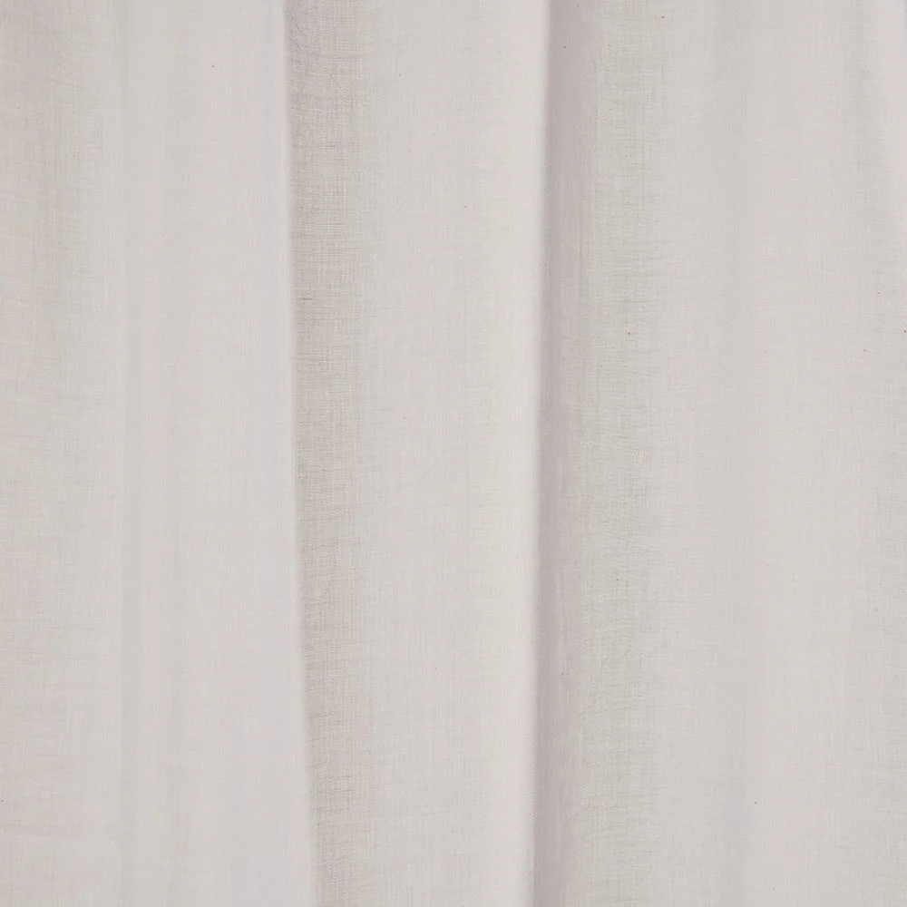 Voilage à oeillets gris clair 140x240cm