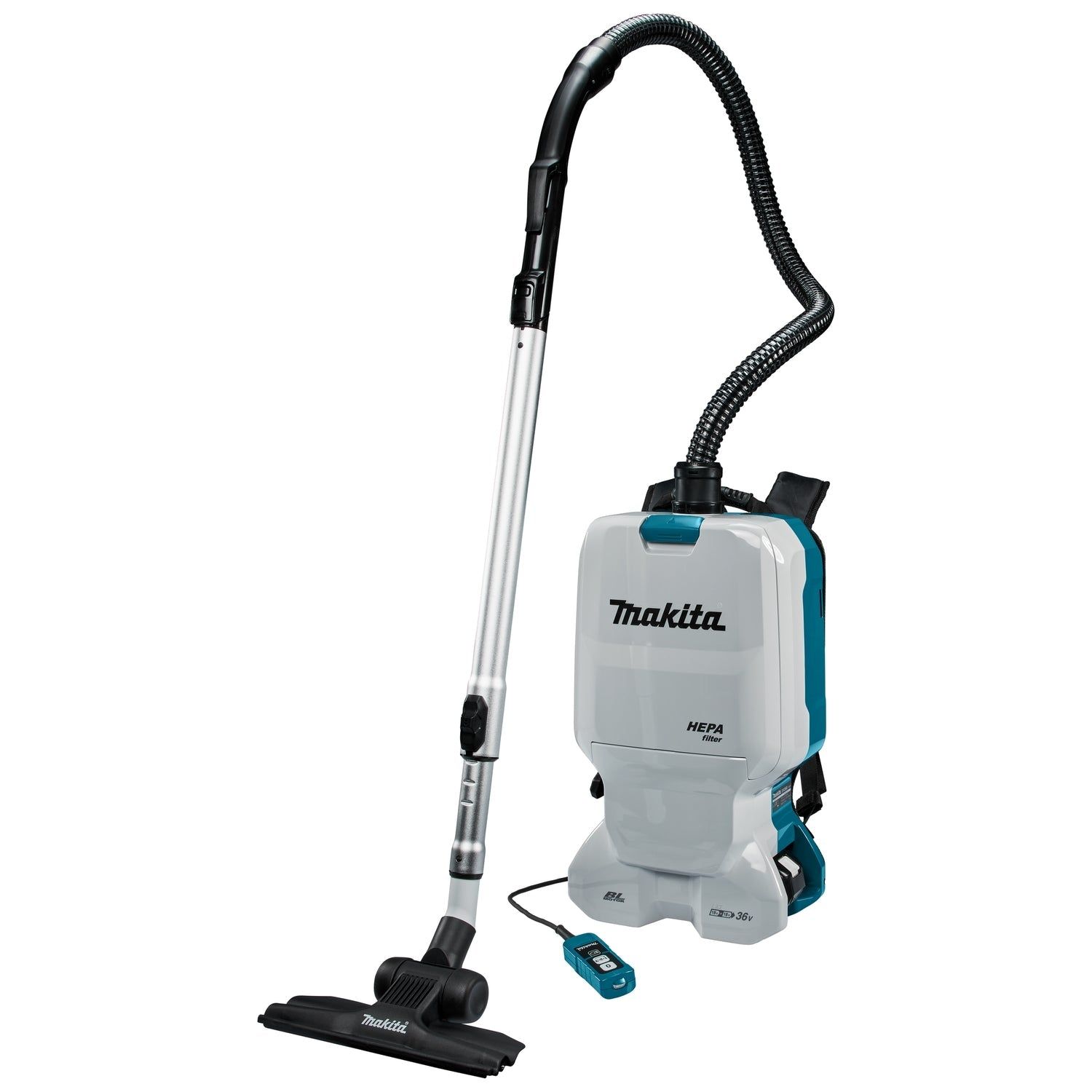 Makita DVC660PT2 Accu Rugstofzuiger voor Schoonmaak 2x18V 5.0Ah