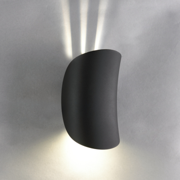 KARWEI buitenlamp Cleo zwart 500 lumen 3000K 8W
