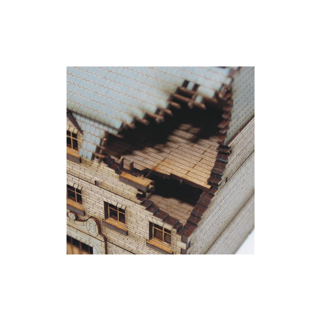 Damaged Grand Stone Hotel
