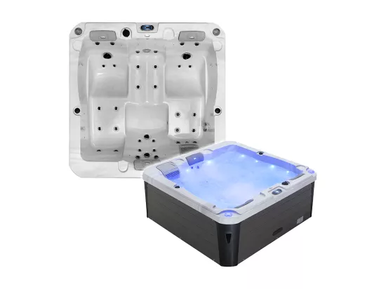 Spa Archipel® GR3 Relaxation : Spa Balboa® 3 places allongées 200 x 200 cm