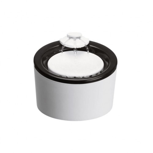 Dispensador automático de água para gatos, branco