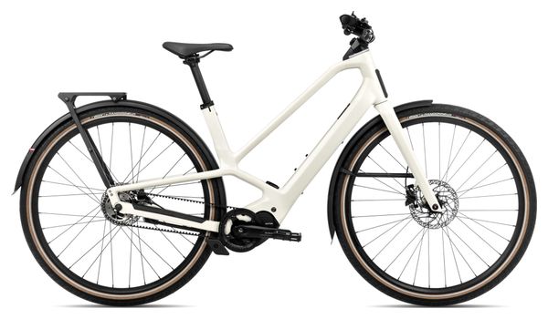 Vélo de Ville Électrique Orbea Diem 20 Shimano Nexus Inter-5 5V Courroie 630 Wh 700 mm Blanc Ivory 2025