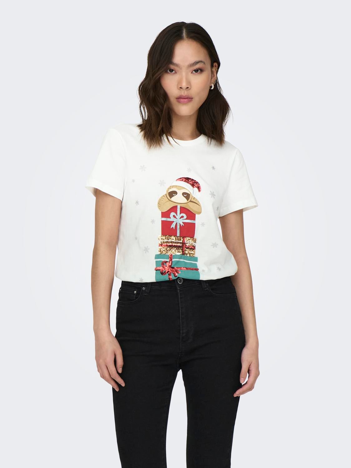ONLYRSA T-shirt Cloud Dancer