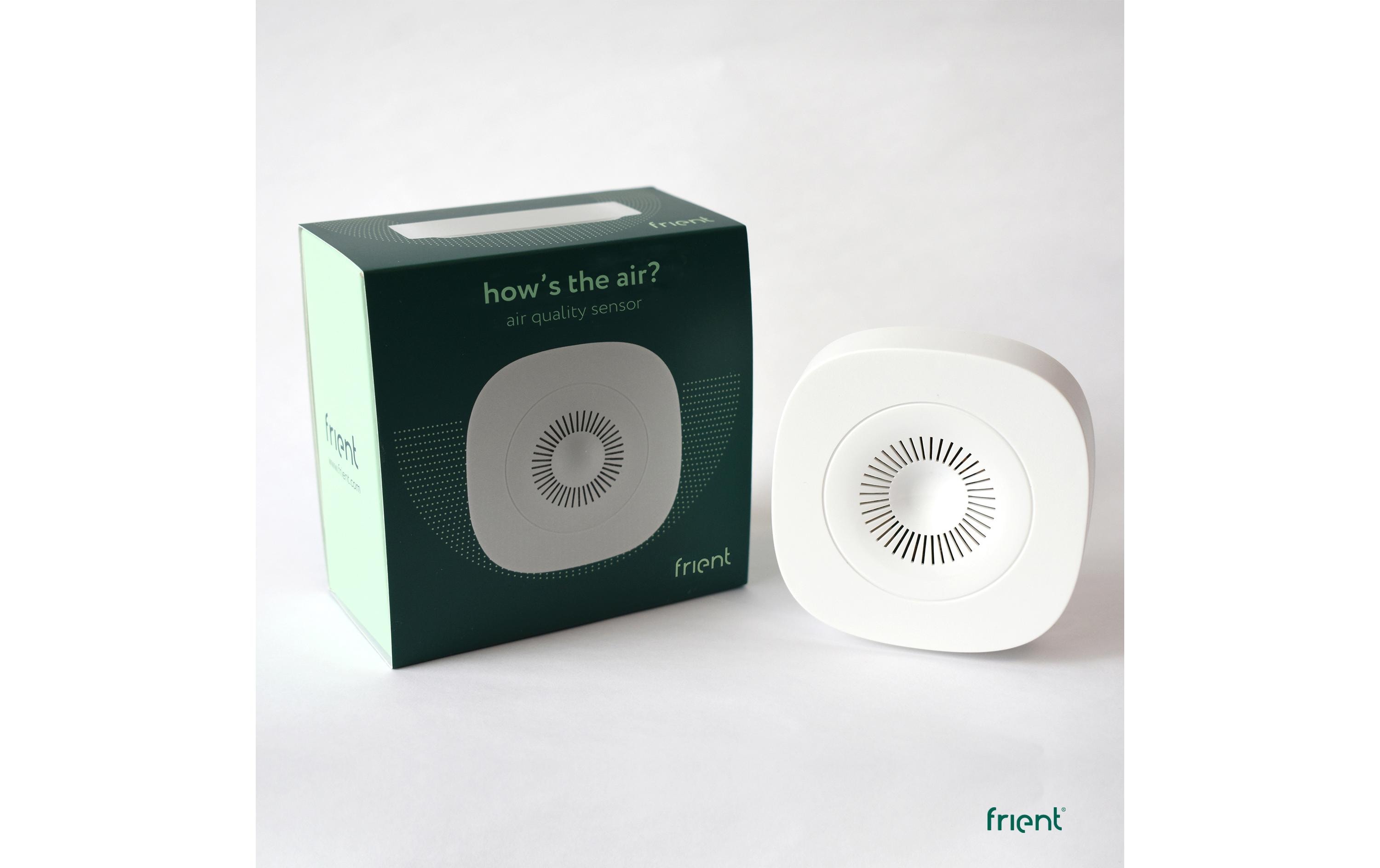 Air Quality Sensor, WeissKabelloser Zigbee Luftqualitätssensor für Innenräume