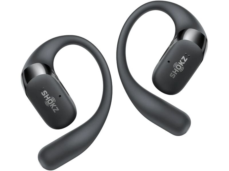 Shokz Wireless In-Ear-Kopfhörer OpenFit 2 Schwarz Kabellose Open-Ear-Kopfhörer