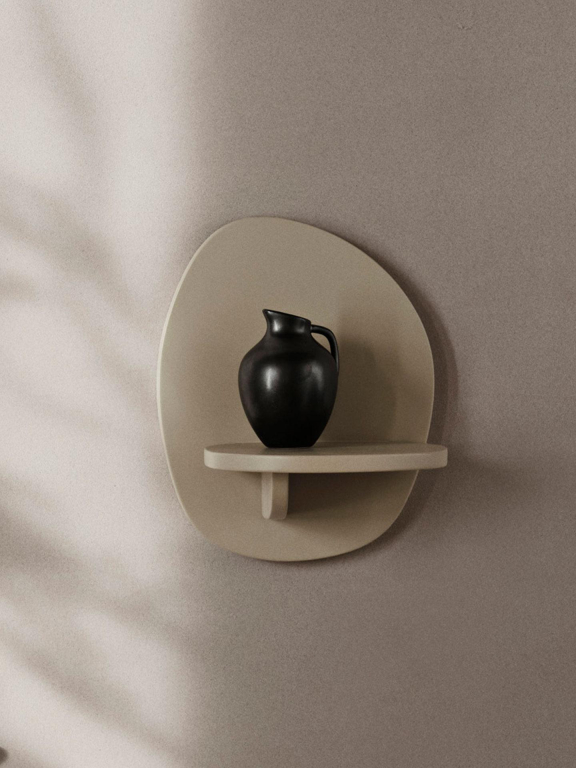 Ferm Living Pilu wandplank H25 Cashmere