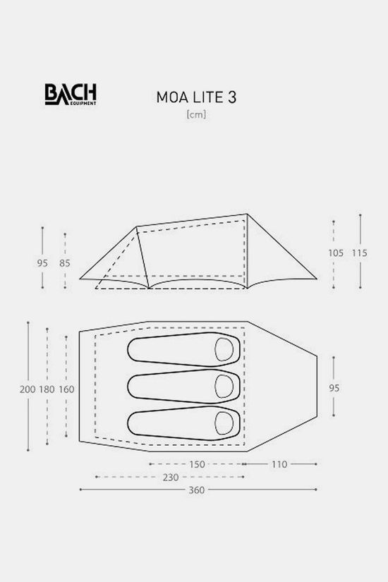 Bach Bach Moa 3 Lite Tent 3P