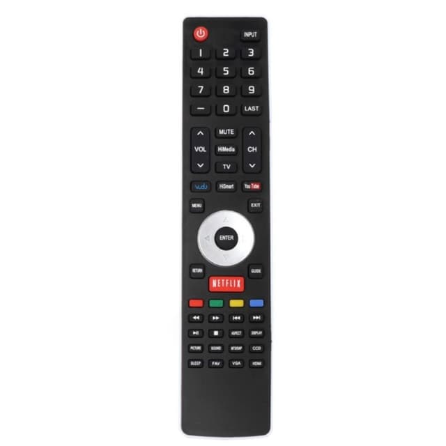 TV fjernbetjening Erstatning for Hisense EN-33926A EN-33925A