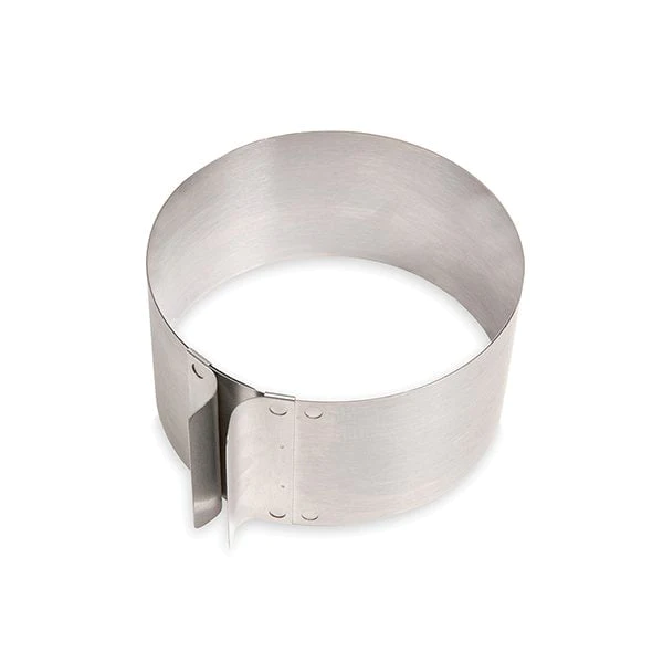Lot cercle et rectangle à gâteau extensibles Mathon