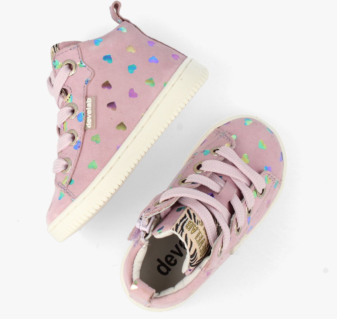 DEVELAB paarse develab hoge sneaker 44324