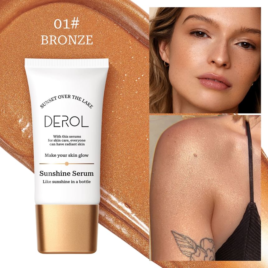 DEROL - Solar Corona Sunshine Serum - 3 kleuren