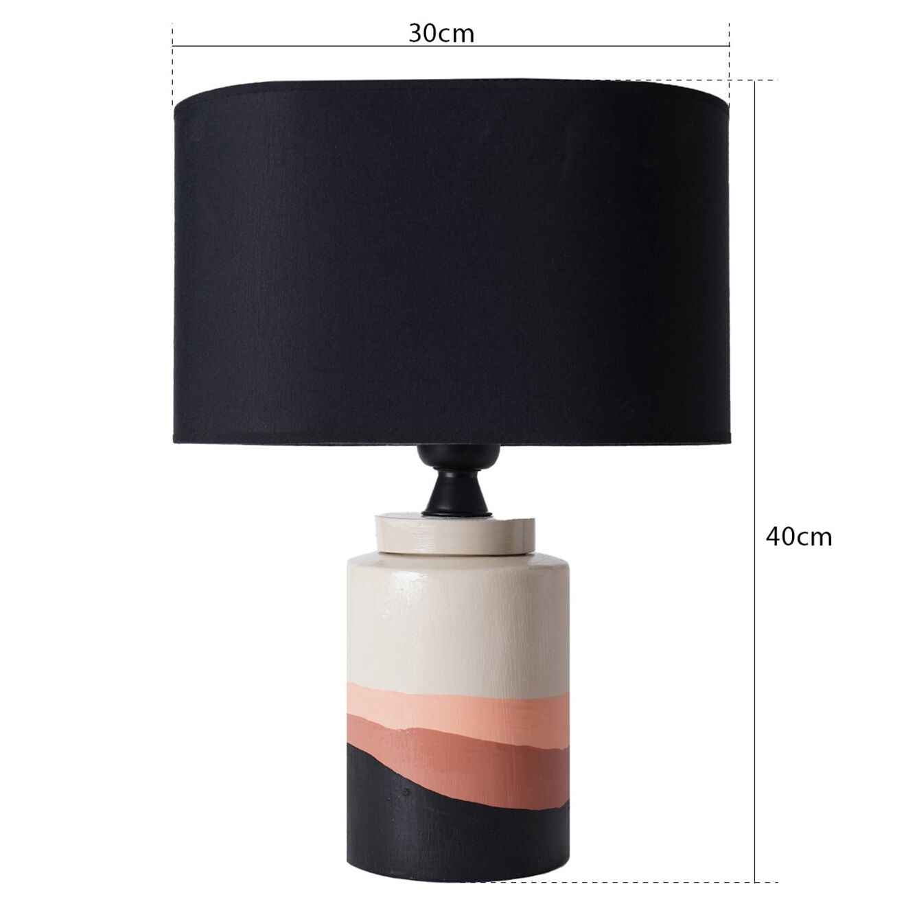 Sheen Lampe de table YL574 multicolore - 40x30 cm