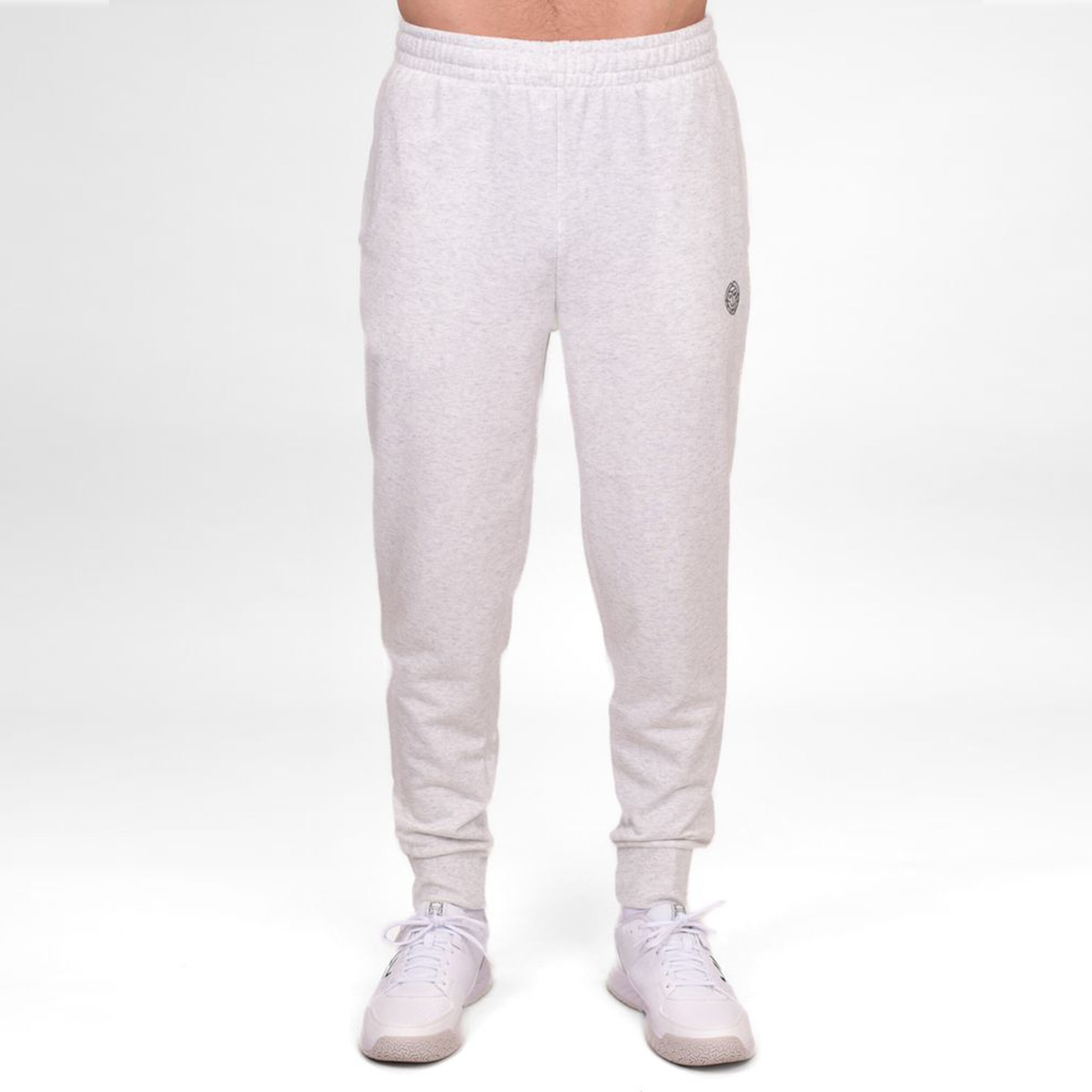BIDI BADU Chill Wide Leg Pantalon Survêtement Hommes - Blanc