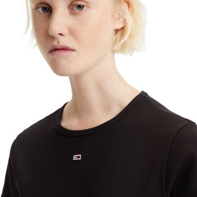 Tee-shirt à manches courtes femme Tjw Bby Essential Rib TOMMY HILFIGER