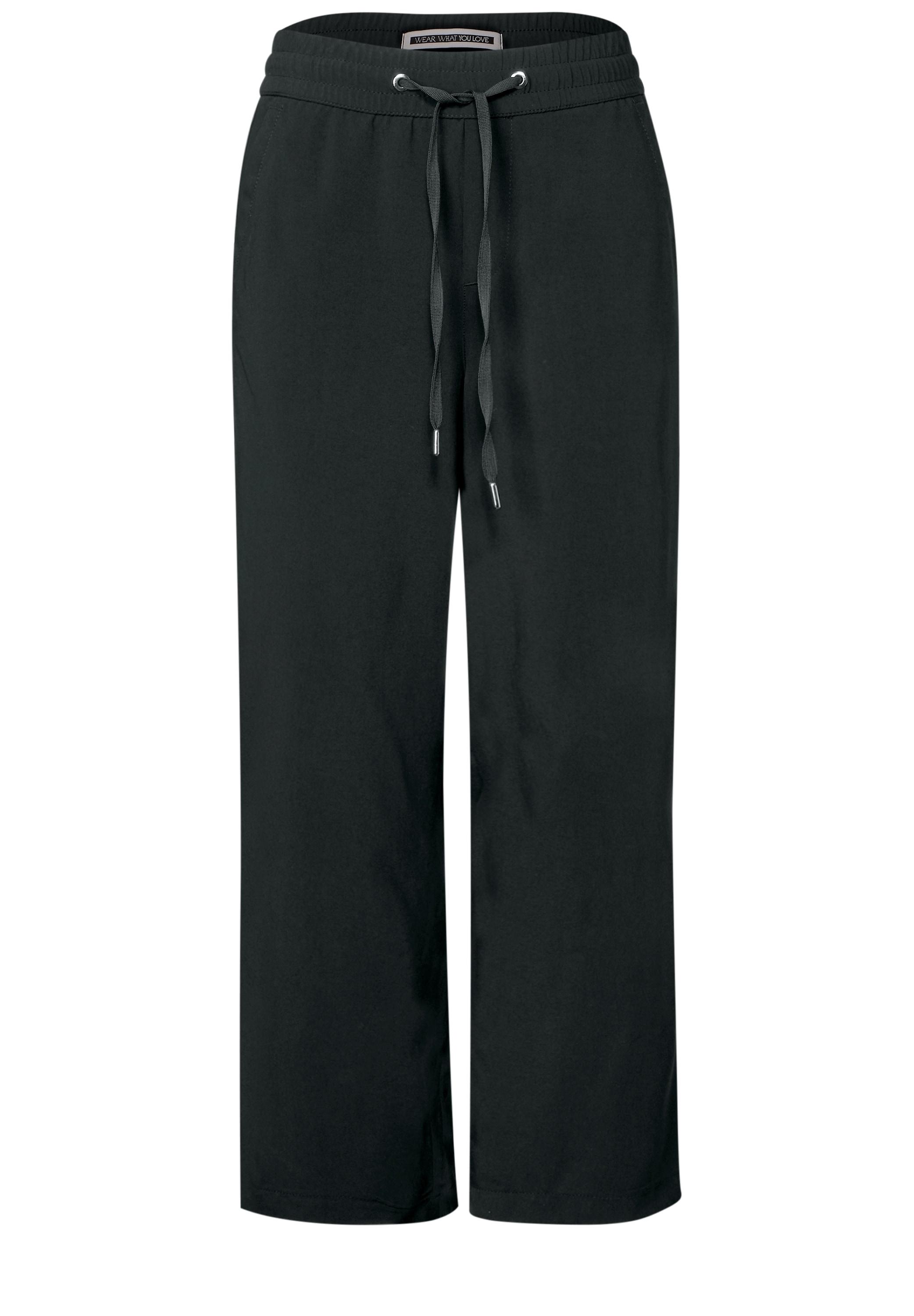 STREET ONE Stoffhose »Style Emee«  Sommerhose mit elastischem Bund mit Tunnelzug