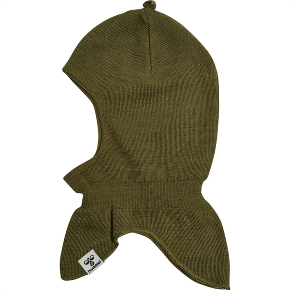 Hygge Elefanthue Dark Olive - Hummel → Luksusbaby.dk