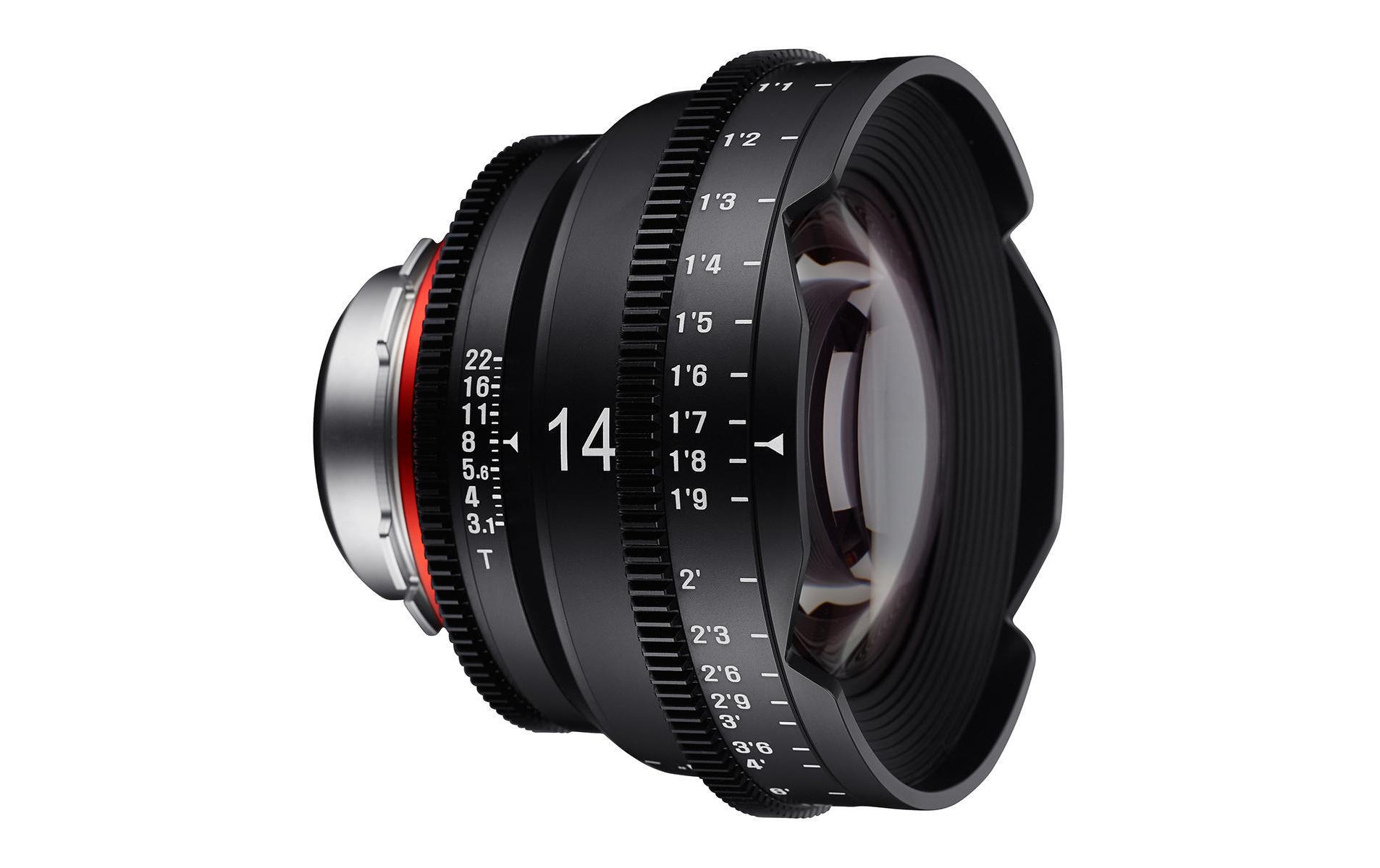 Festbrennweite XEEN 14mm T/3.1 FF Cine – Sony E-Mount<br>XEEN 14mm t/3.1