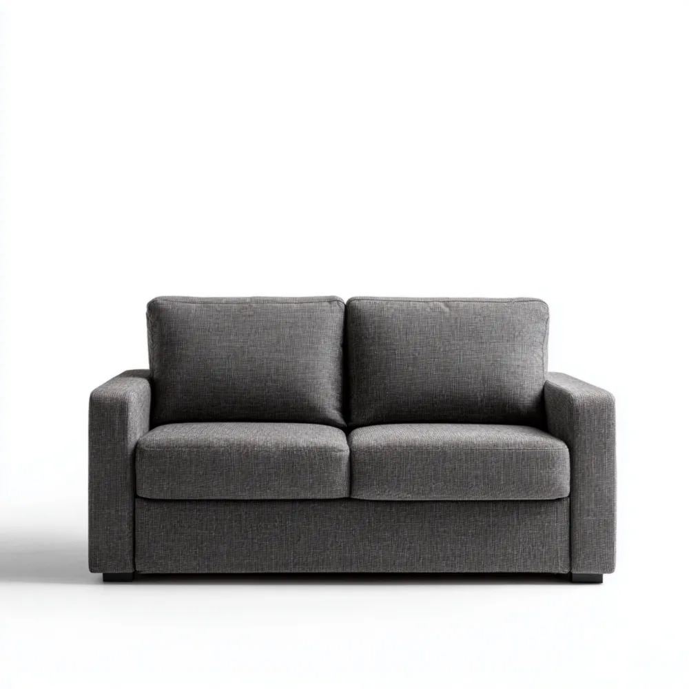 2-Sitzer-Sofa Stoff 150x85x90 cm - Dunkelgrau - Modernes Design