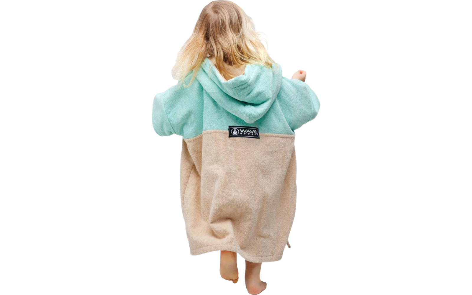 Wave Hawaii Dropsi Baumwolle Velours Kinder Ponchini