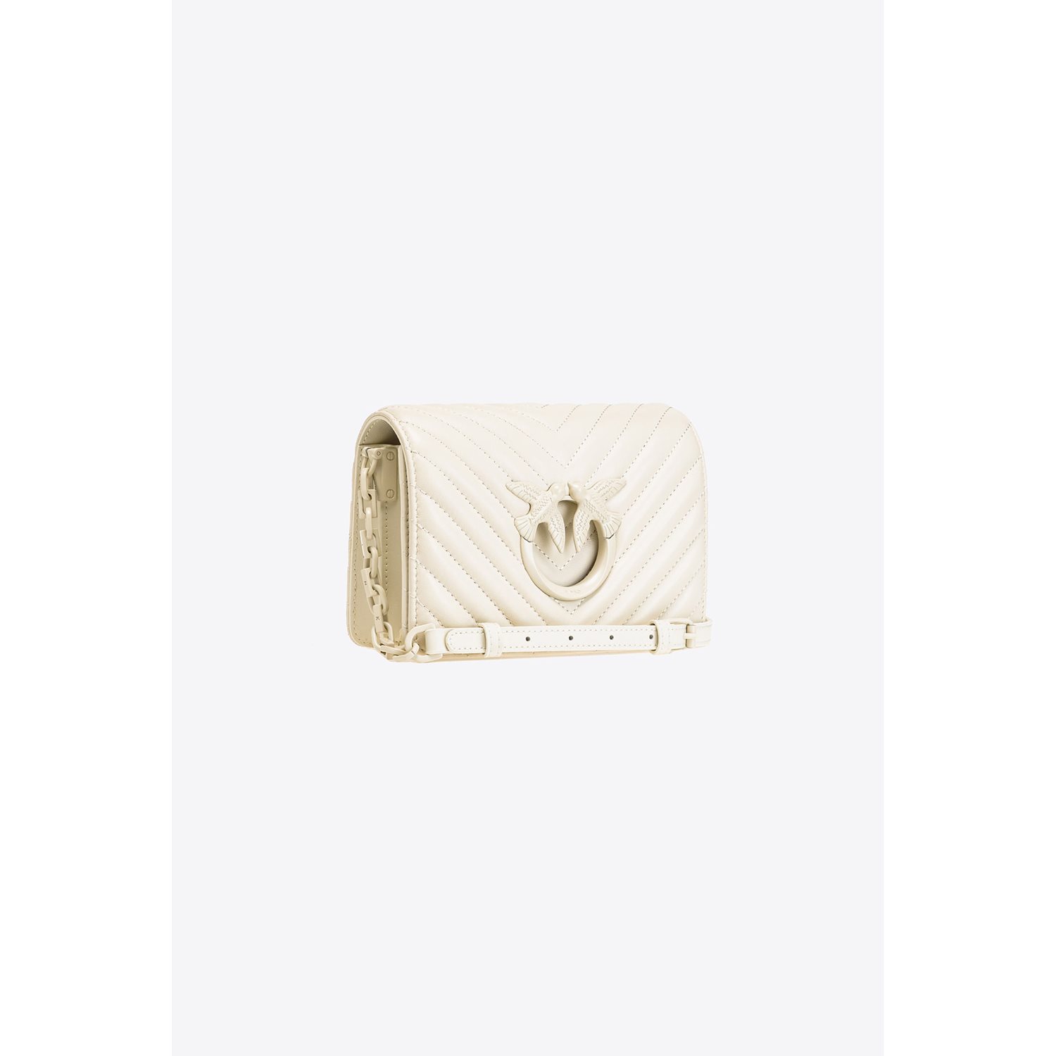 Pinko Love Click Mini CH bianco / bianco/block color