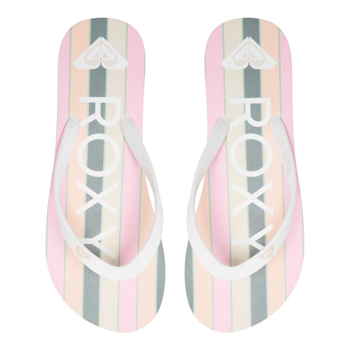ROXY-Tahiti_vii-Tongs sandales - Talon plat - Autre Blanc
