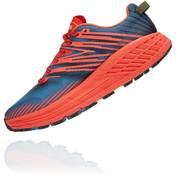 Chaussure trail HOKA ONE ONE SPEEDGOAT 4 FIESTA / PROVINCIAL BLUE