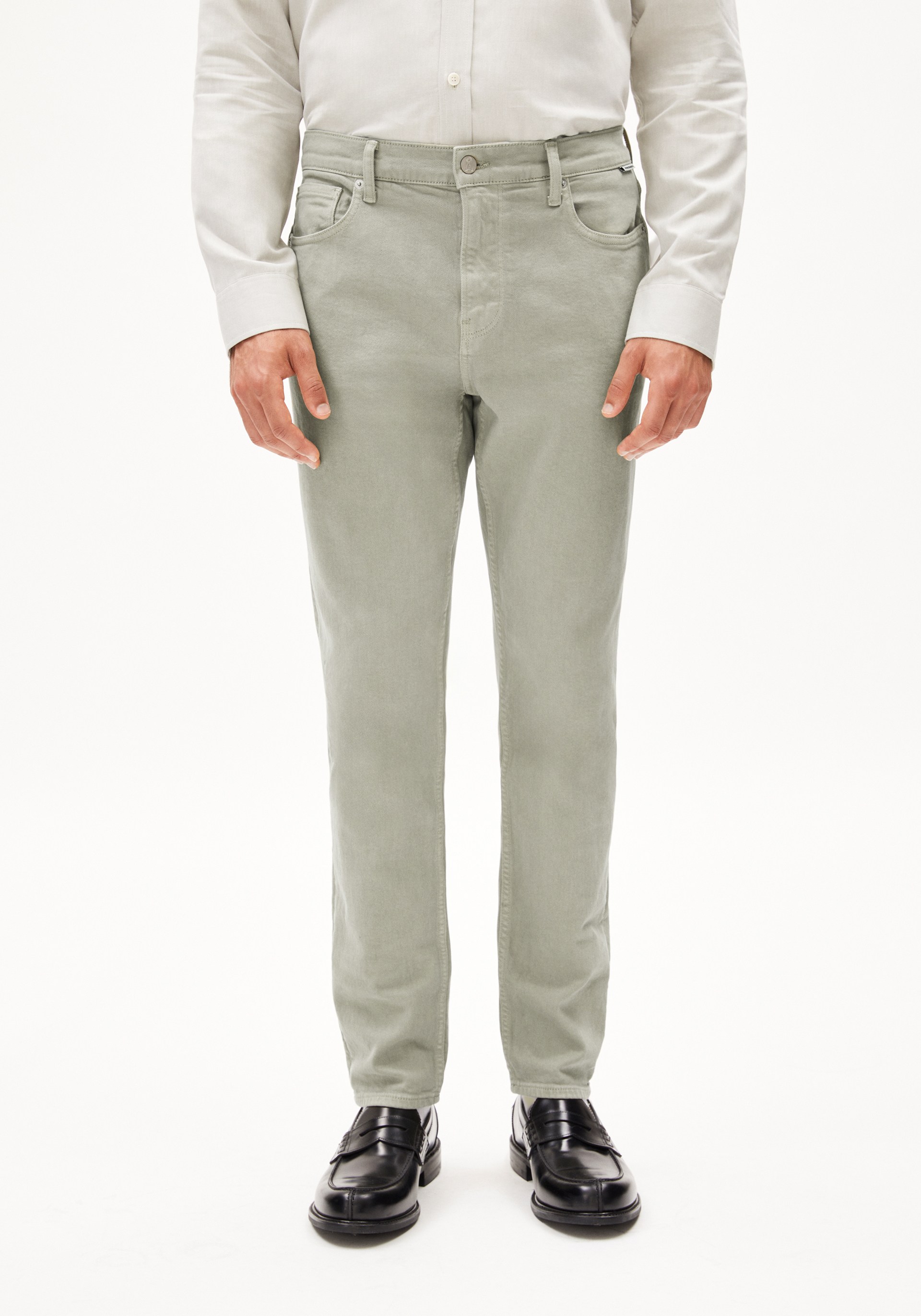 Armedangels Herren-Jeans Aarjo Tarpa Seagreen