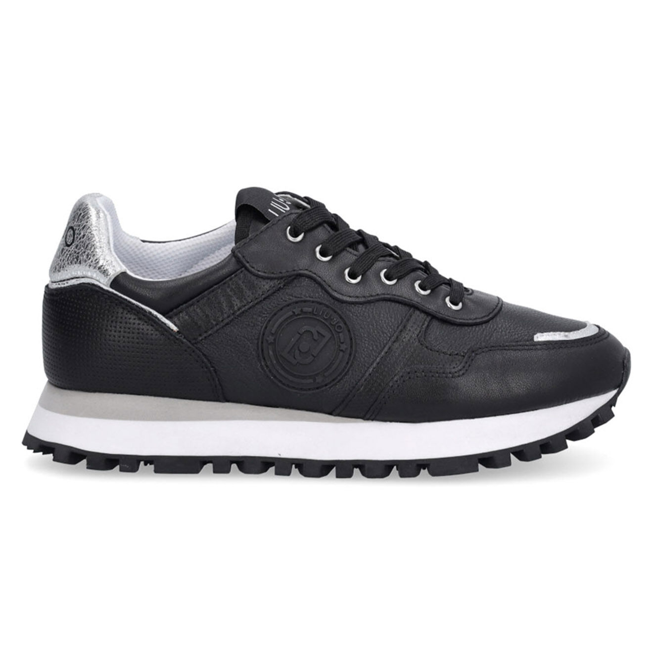 Liu-Jo Sneakers en Cuir Apolline noires