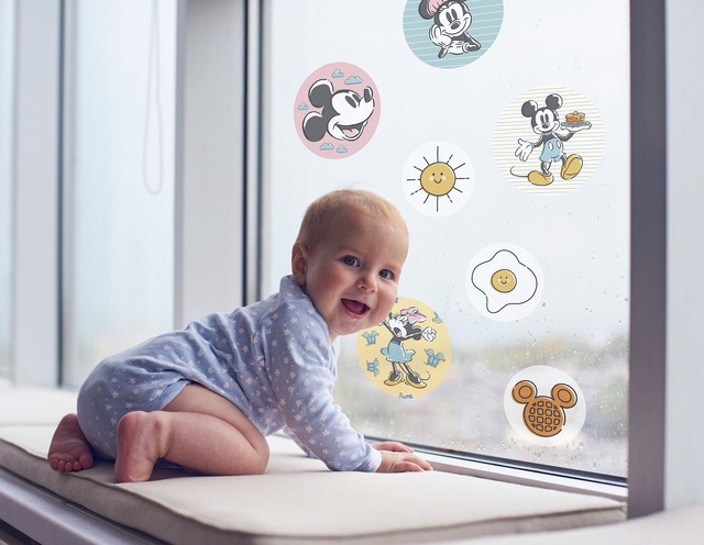 Komar Fensterdekoration »Disney Micky und Minnie«