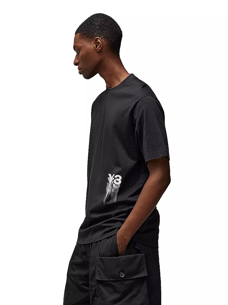Y-3 T-Shirt schwarz