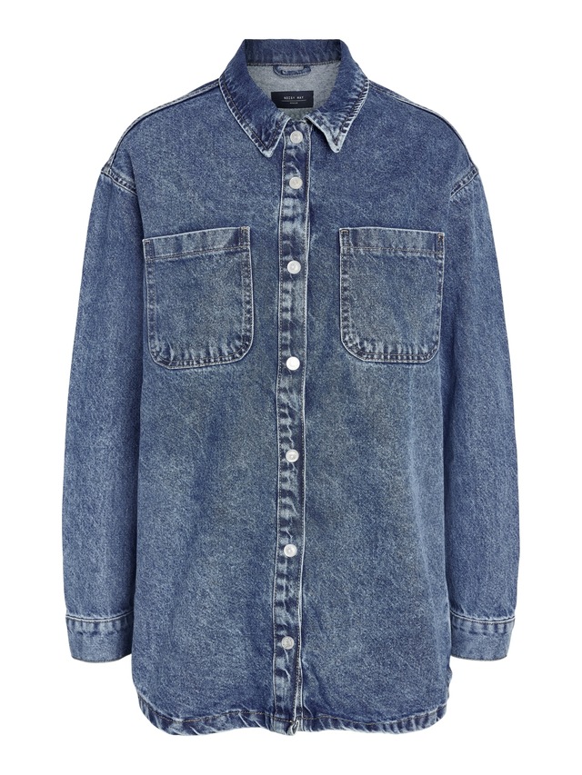 Noisy may Jeansjacke »NMALVA L/S DENIM SHACKET AZ351MB NOOS«