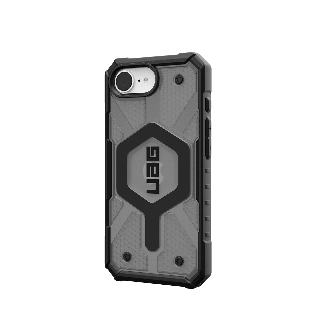 iPhone 16e MagSafe Schutzhülle Pathfinder (114498113131) - Ash (Transparent / Schwarz)
