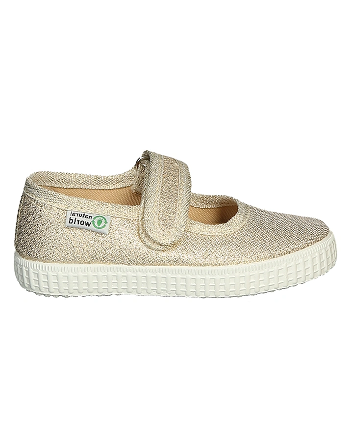 Spangen-Schuhe GLITTER in gold